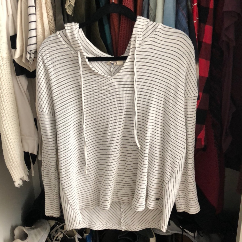 ROXY long sleeve hooded shirt